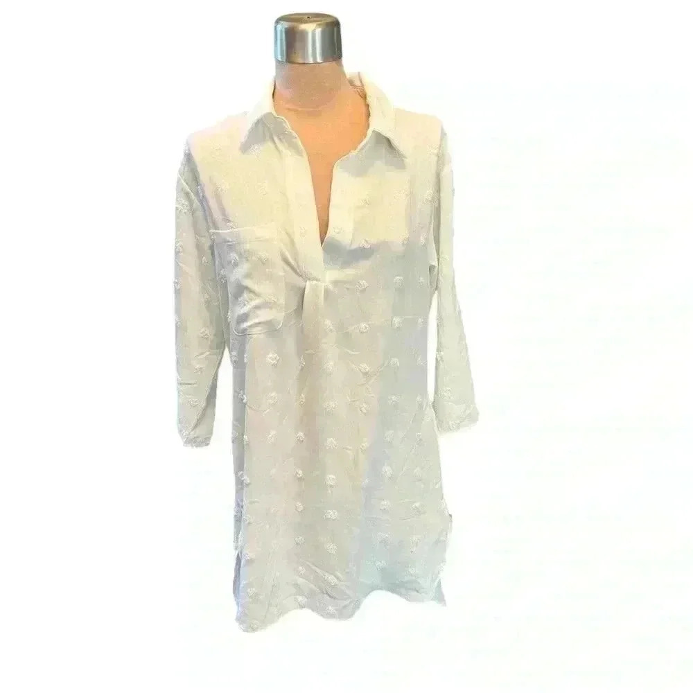 Blooming Jelly chiffon swimsuit cover up beach wear